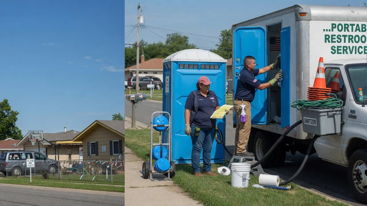 Portable Toilet Rental in Colcord, OK near me